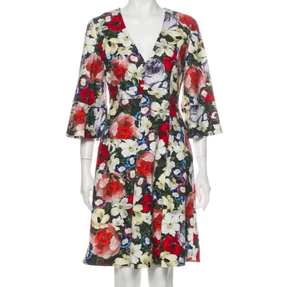Stunning Erdem Yeva A-Line Floral Dress NWT - Picture 1 of 12